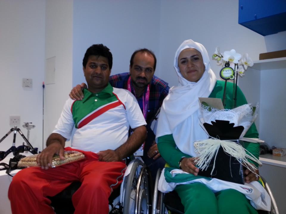 ازدواج دو ورزشکار ایرانی در لندن